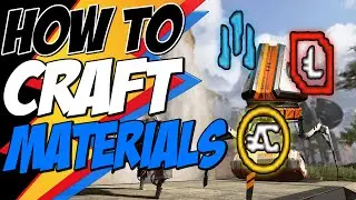 Apex Legends HOW TO CRAFT MATERIALS Guide and How to Craft Weapon Skins, Legendary Skins