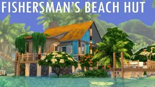 Fishermans Beach House - Speed Build | The Sims 4 Island Living