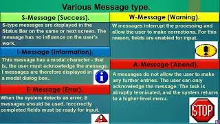 37) Error and Warning messages Configuration in SAP MM - ECC / S4 HANA. 