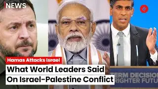 Israel Palestine Conflict: Global Leaders Express Support for Israel Amidst Hamas Infiltration