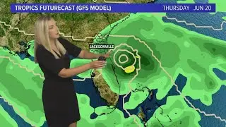 Talkin Tropics: Watching the east coast of Florida next week (11pm Saturday 6/15/24)