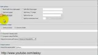 How to divide a PDF file into parts - Tutorial Video
