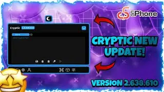 🌙 Cryptic New Update Version 2.638.610 | Cryptic Latest Version Download Link | Roblox Executor 📱