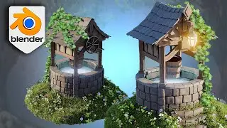 Stylized Environments with Blender 4 Geometry Nodes