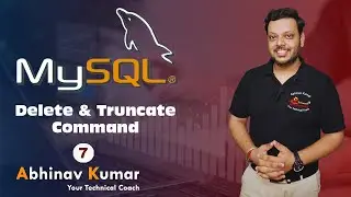 MySql Delete Command | MySql Truncate Table | Difference between delete and truncate | MySQL