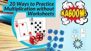 20 Ways to Practice Multiplication in 3rd Grade without Worksheets