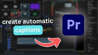 How to ADD CAPTIONS in Premiere Pro