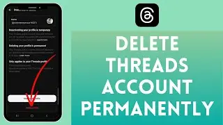 How to Delete Threads Account Permanently 2024 | Remove Threads Account Permanently