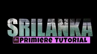 How to place a VIDEO inside Text in Adobe Premiere pro | Premiere pro Tutorial.