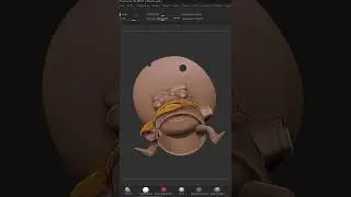 I TURN THIS COWBOY INTO 3D RENDER - TIMELAPSE  (Zbrush and Maya)