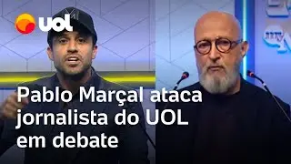 Debate: Pablo Marçal ataca colunista do UOL que questionou fala dele sobre 'idiotice'