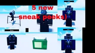 5 new sneak peeks (roblox super box siege defense)