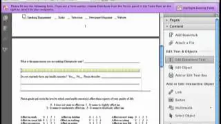 Fillable PDF using Acrobat - Super Detailed