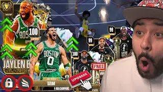 Free 100 OVR Jaylen Brown is a GOAT but Free Jayson Tatum is a Hidden 100 OVR! NBA 2K24 MyTeam