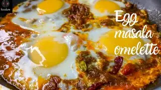 Egg masala omelette recipe