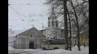 Yaroslavl tram in 2009 before closure center lines