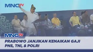 Kampanye di Pekanbaru, Prabowo Janjikan Kenaikan Gaji PNS, TNI, & Polri - LIP 10/01