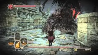 Dark Souls 2 - Boss Fight - The Giant Lord (Memories of Jeigh)