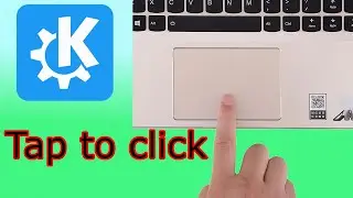 How to enable tap to click in KDE Plasma