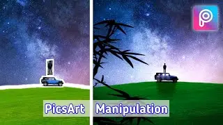 PicsArt Tutorial Manipulation | Edit Awesome Photo | Editing PicsArt