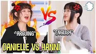 Danielle And Hanni Arguing In English | Newjeans Aussie Line Moments