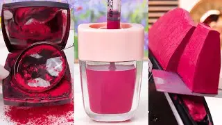 Satisfying Makeup Repair ASMR💄Old Cosmetics, New Look: A DIY Restoration Guide #559