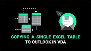 How To Copy A Single Excel Table To Outlook Using VBA