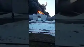 Пожар на складе ГСМ Сехов, Сергеево 25.03.2019