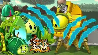 Зомбосс нарвался на питомцев растений. РАСТЕНИЯ против ЗОМБИ 2 или PLANTS vs ZOMBIES 2. Серия 306