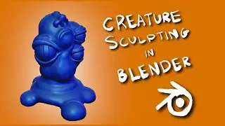 Creature Sculpting: A Blender 3D Timelapse