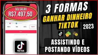 👉5 Formas de GANHAR DINHEIRO com O TIKTOK [ até R$300/dia ]😱 Como Ganhar Dinheiro no tiktok