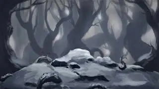 Relaxing Gothic Music – Winter Forest of Thorns | Dark, Mystery