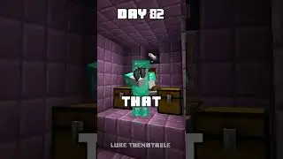 100 Days - [Minecraft Shorts] - Day 82 #minecraft #100days