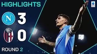 NAPOLI-BOLOGNA 3-0 | HIGHLIGHTS | Napoli bounce back in style! | Serie A 2024/25