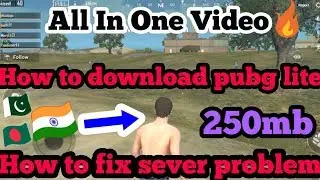 How To Fix Pubg Mobile Lite Server Problem | How To Download Pubg Lite