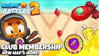 Bloons TD Battles 2 Update 2.0 Coming Soon - Club Membership is back, New Map & more!