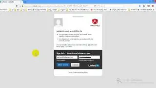 PHP LinkedIn OAuth Login Integration | Login with LinkedIn using PHP