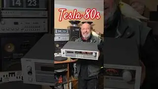 80s Vintage TESLA SM 260 Cassette Recorder Deck