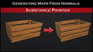 Substance Painter: Generating maps from normals