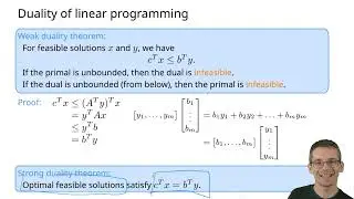 Linear Programming (LP) Duality, part 1: Introduction and Physical Interpretation