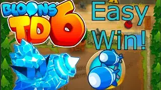 How to beat Firing Range on Double HP Moabs! (No Monkey Knowledge) Bloons TD 6