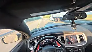 DODGE CHARGER RT EARLY MORNING 7AM POV DRIVE☀️