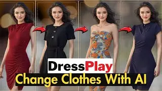 DressPlay AI: Put Any Dress on Your AI Influencer | Change Dress With AI