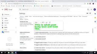 How To Enable/Disable Desktop notification for Gmail
