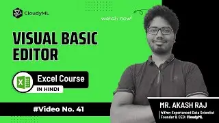 V-41 : Visual Basic Editor | Complete Excel(Hindi)