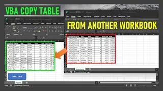 VBA Copy Table from another Workbook