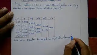 Newton's interpolation formula best & easy example(PART-2)