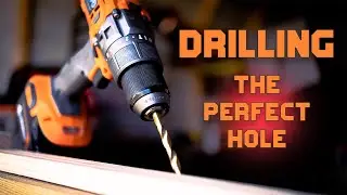 How to drill a perfectly straight hole every single time using this quick trick! (Tool Tip Tuesday)