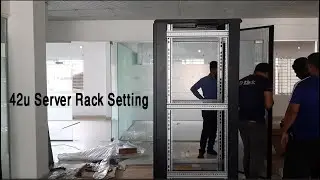 42u Server Rack Setting System