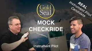 REAL Student Takes Instrument Mock Checkride